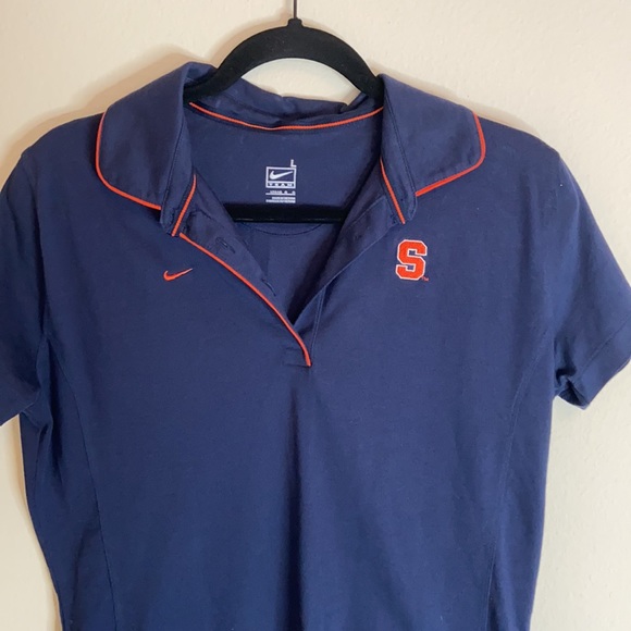 Nike team womans size large Syracuse polo - Picture 2 of 5